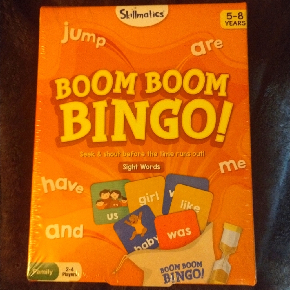 Boom Boom Bingo by Skillmatics brand new never been opened